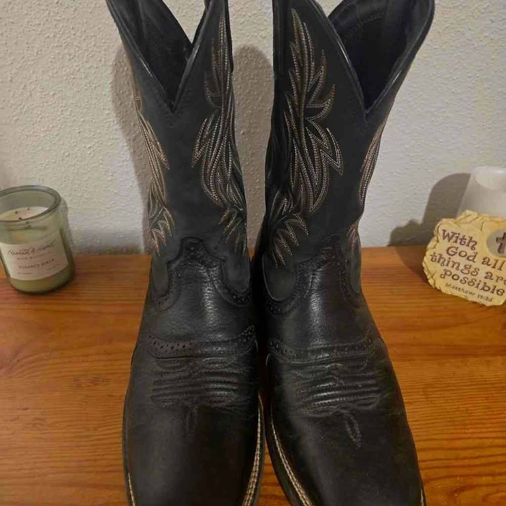 Ariat Black Leather Boots